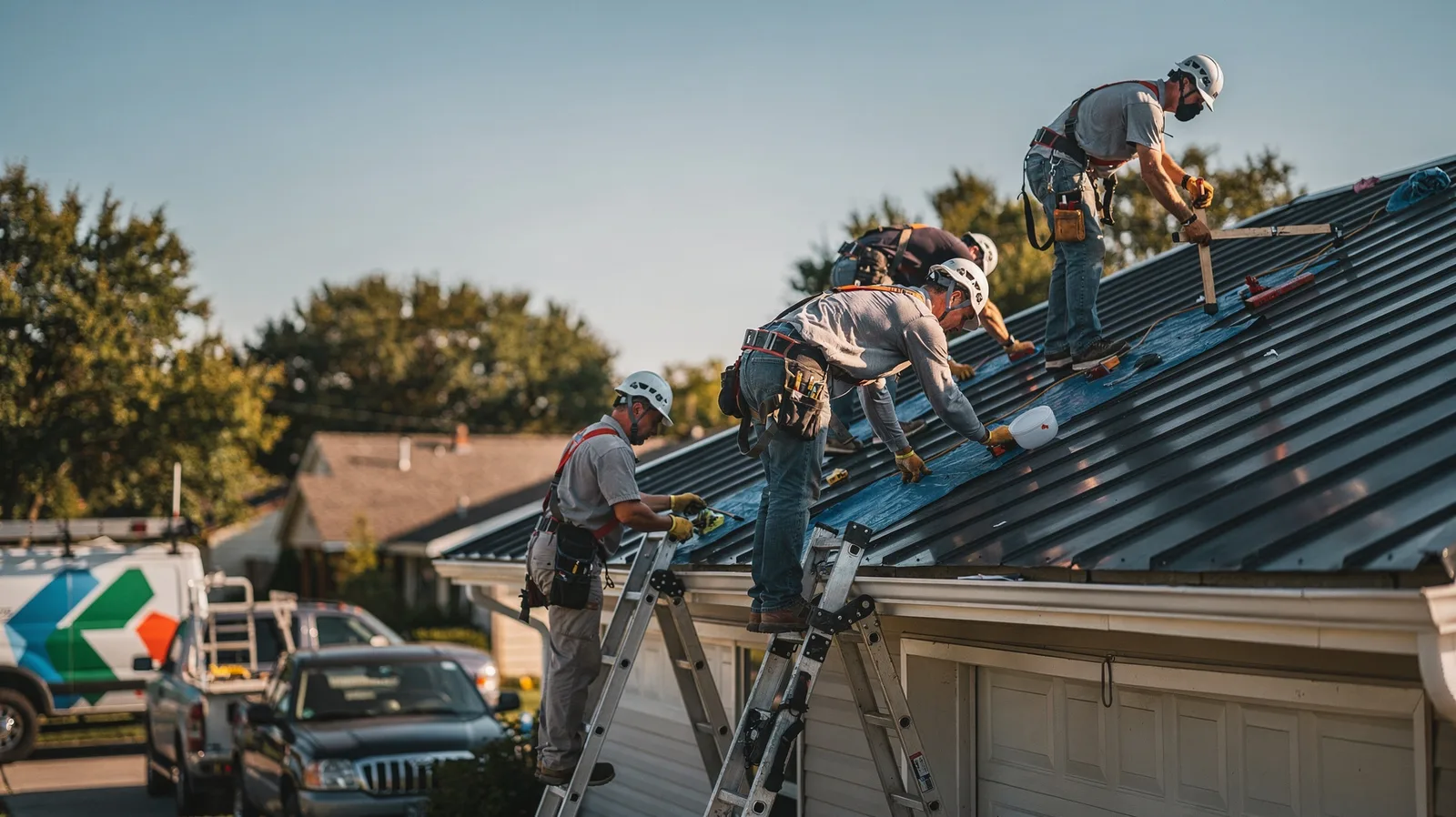 Metal Roof Installation in Burkettsville, OH near me